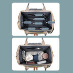 Bebeğimle® | Katlanabilir Beşik Özellikli Akıllı Bebek Bakım Sırt Çantası